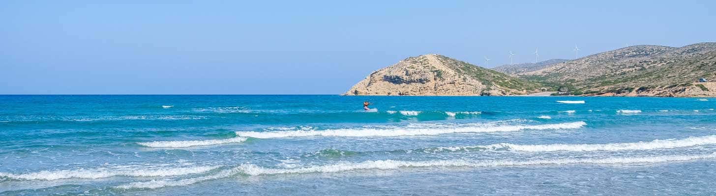 Kitesurfing in Rhodes