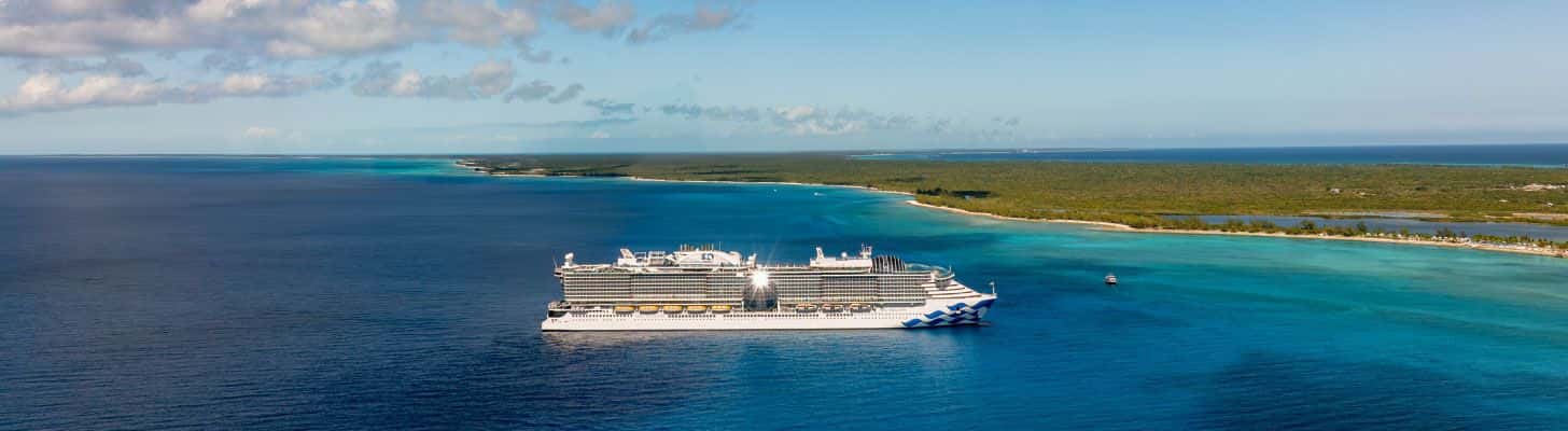 Princess Cruises ship at sea