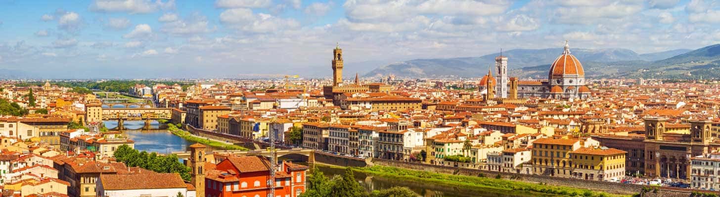 Panoramic view of the city of Florence