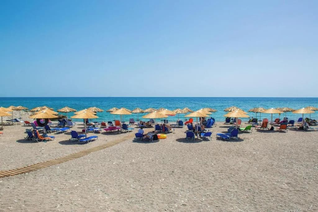 Beach, South Coast Hotel, Crete