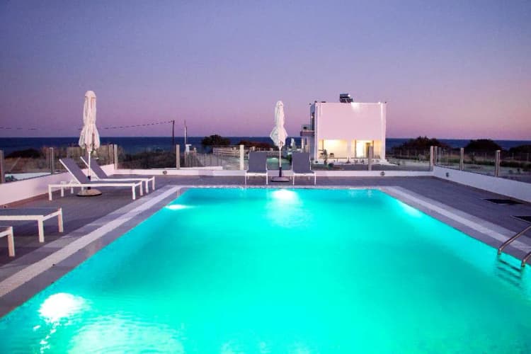 General view, Aegean Horizon Beachfront Villas, Rhodes