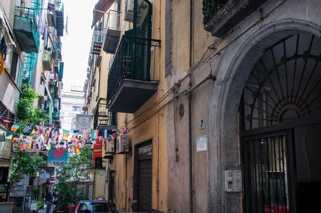 General view, Real Giardinetto A Toledo, Naples