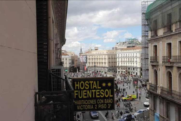 General view, Hostal Fuentesol, Madrid
