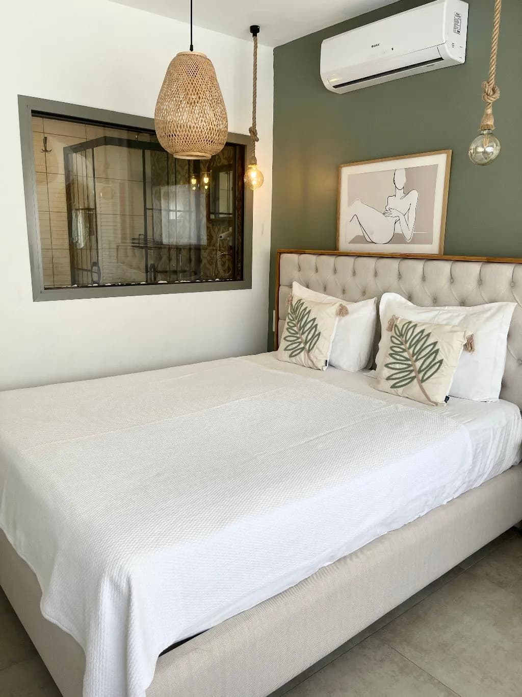 DOUBLE DELUXE ONE BED Room, Liman Hotel Gümüslük, Bodrum