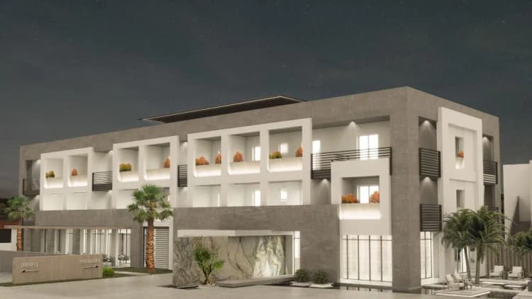 General view, Selini Suites, Crete