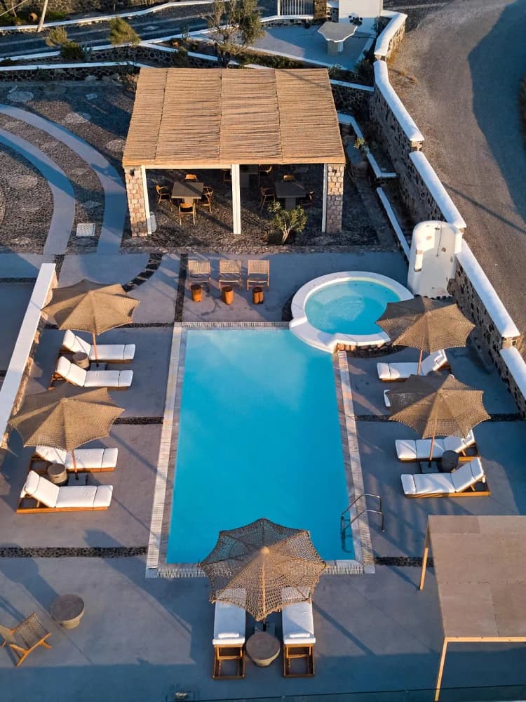 General view, Symmetry Suites, Santorini