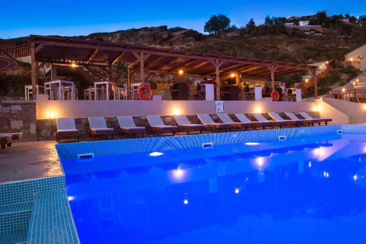 Bar, Lygaria Beach Hotel, Crete