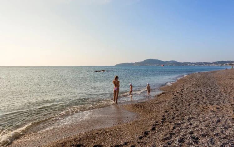 Beach, Olympos Beach, Rhodes
