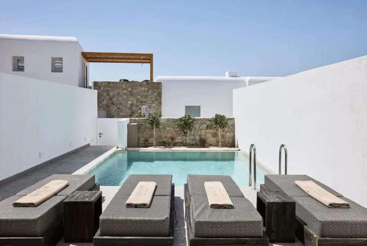 FAMILY ROOM WITH PRIVATE POOL Room, Amazon Mykonos Resort & Spa, Mykonos