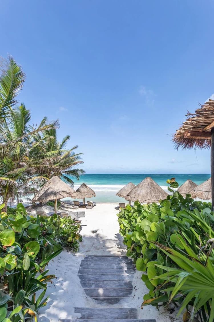 Beach, Encantada Tulum, Cancun Area