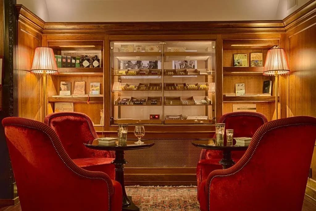 Bar, Villa Cora, Florence