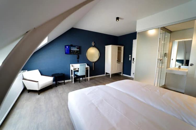 DOUBLE SUPERIOR Room, Fletcher Hotel De Oude Gevangenis Alkmaar, Amsterdam