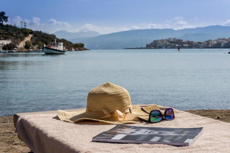 Beach, Vasia Ormos Hotel, Crete