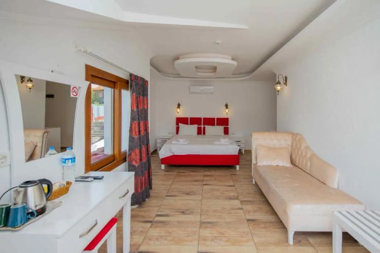 DOUBLE DELUXE OCEAN VIEW ONE BEDROOM Room, Cennet Life Hotel, Dalaman