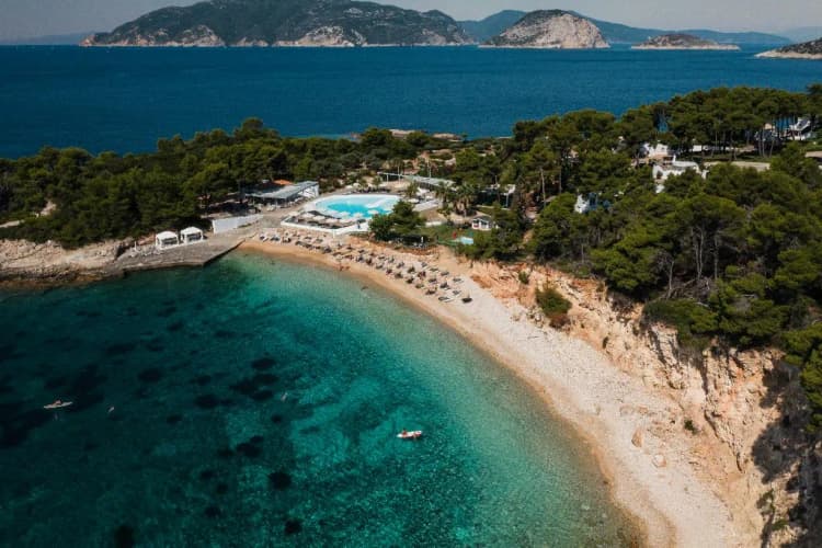Beach, Marpunta Resort, Alonnisos Island