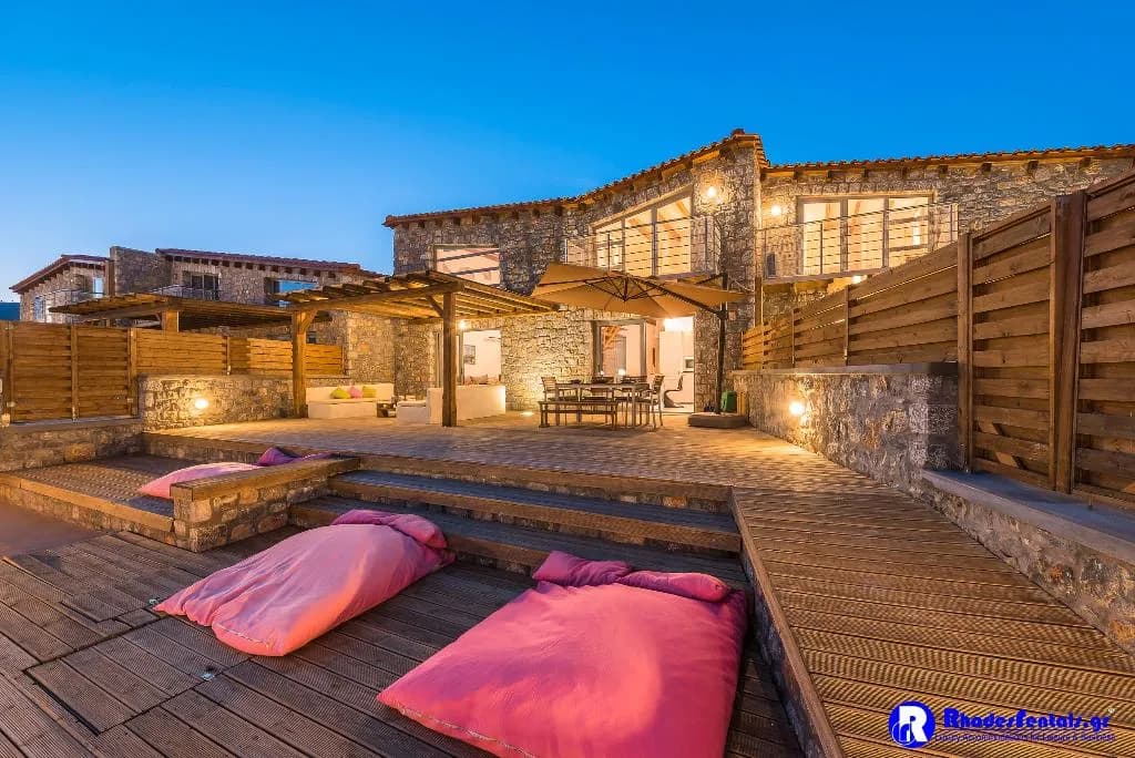 General view, Lindos Seastone Villas, Rhodes