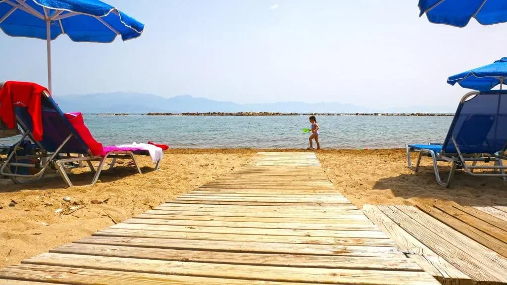 Beach, Francisco Hotel, Kalamata