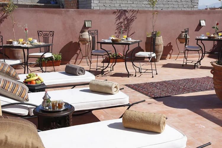 General view, Riad Shaloma, Marrakech