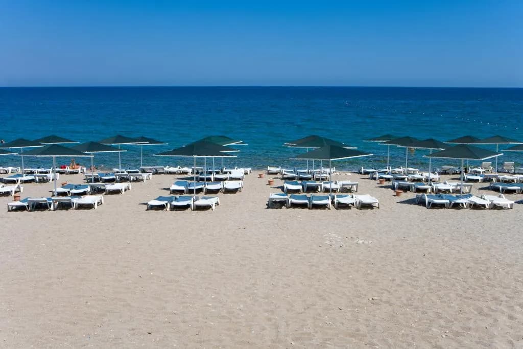 Beach, Ares Blue Hotel, Antalya