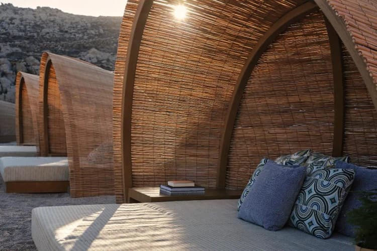 Beach, Myconian Sunrise Relais & Chateaux Hotel, Mykonos