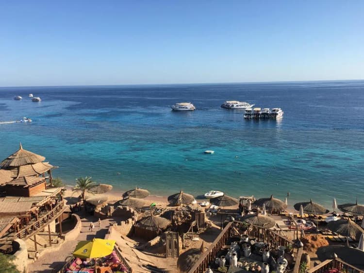 Beach, Sharm Club Beach Resort, Red Sea Riviera