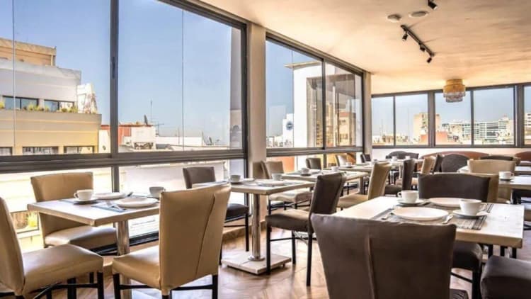 General view, Les Ambassadeurs, Casablanca