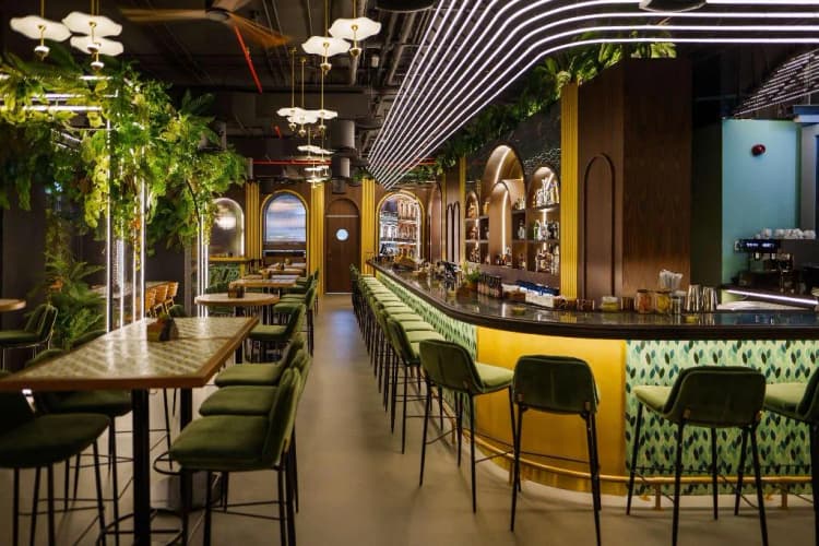 Bar, Radisson Beach Resort Palm Jumeirah, Dubai