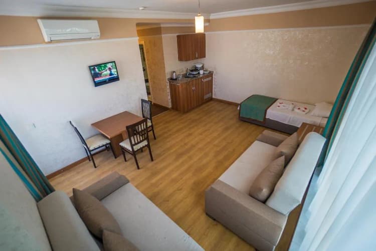 APARTMENT CAPACITY 4 ONE BEDROOM Room, Cleopatra Tac Hotel, Antalya