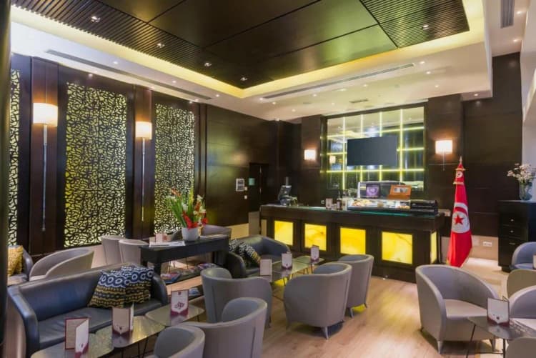 Bar, Le Corail Suites Hotel, Tunisia