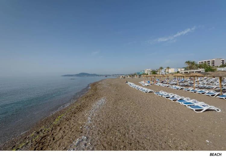 Beach, Olympos Beach, Rhodes