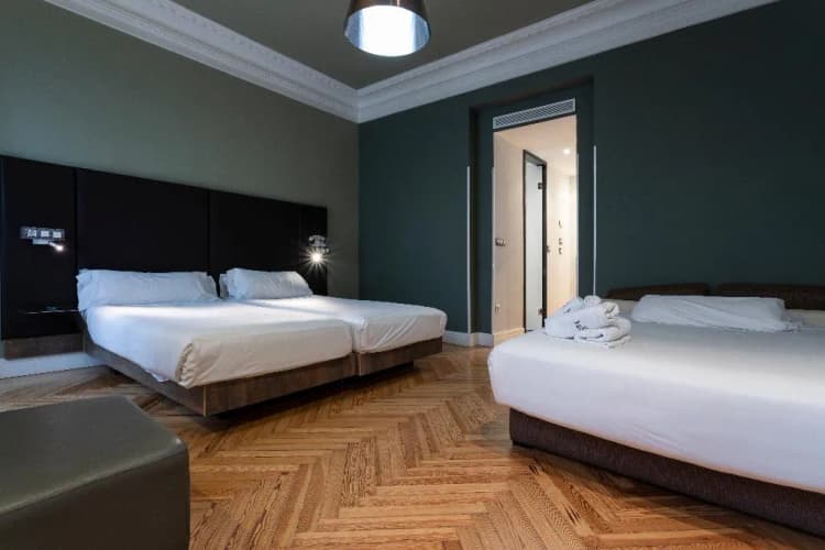 DOUBLE CAPACITY 4 ONE BEDROOM Room, Petit Palace Lealtad Plaza, Madrid