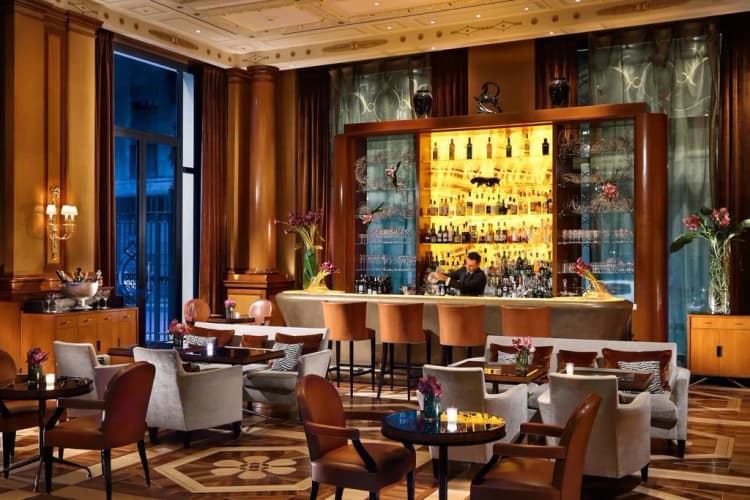 Bar, Palazzo Parigi Hotel & Grand Spa, Milan
