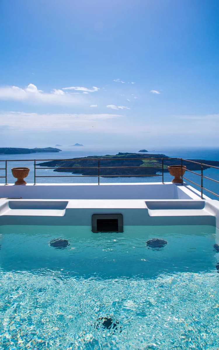 General view, Amelot Art Suites, Santorini