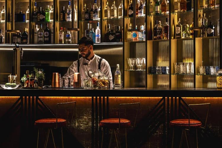 Bar, Vincci Via 66, Madrid
