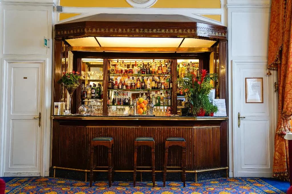 Bar, Bettoja Hotel Massimo d'Azeglio, Rome