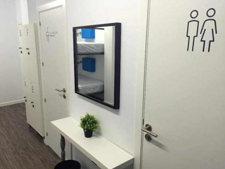 Bed in dormitory BUNK BED WITH SHARED BATHROOM Room, Chameleon Hostel Alicante, Costa Blanca