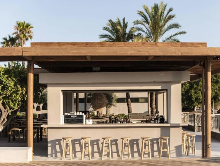 Bar, Lindos Aqua Terra, Rhodes