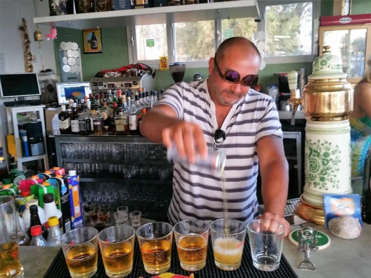 Bar, Pleasure Beachside Studios, Santorini