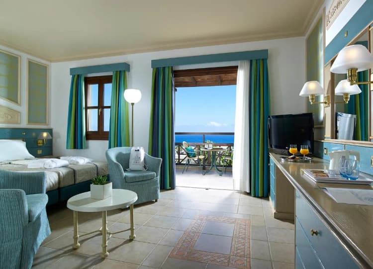 BUNGALOW SEA VIEW Room, Mitsis Royal Mare Thalasso and Spa Resort, Crete
