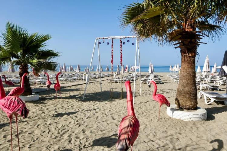 Beach, Blue Wave Suite Hotel, Antalya