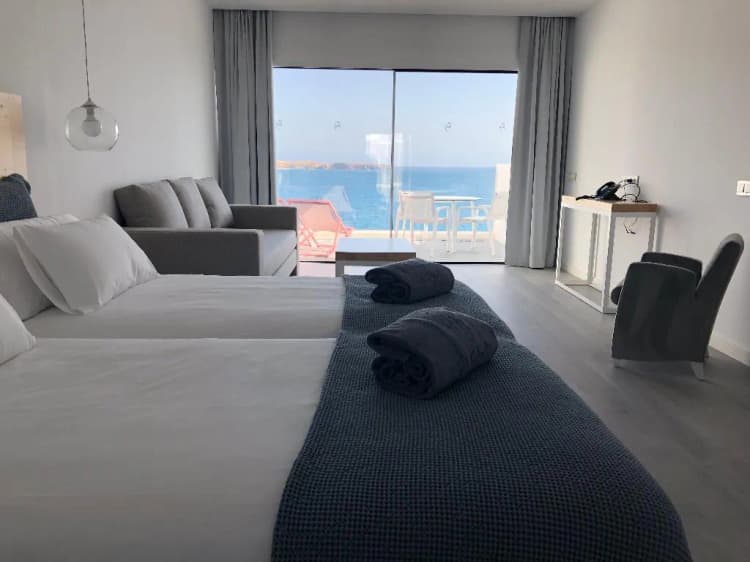 Double or Twin SEA VIEW Room, CalaLanzarote Suites Hotel, Lanzarote