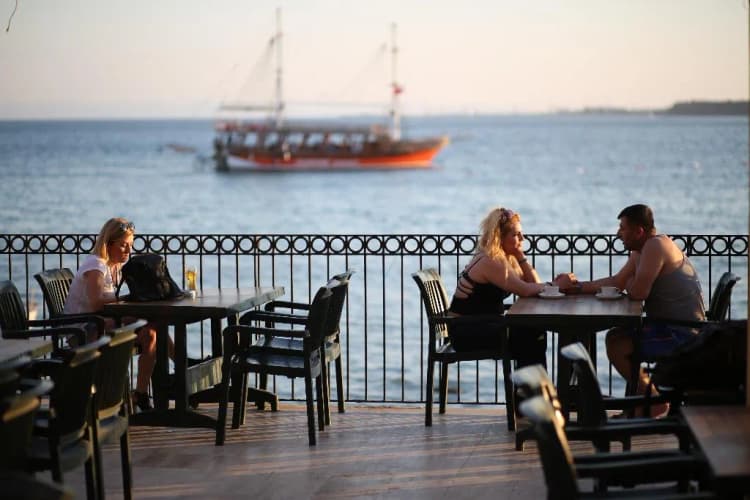 Bar, Tuntas Beach Hotel Altinkum, Bodrum