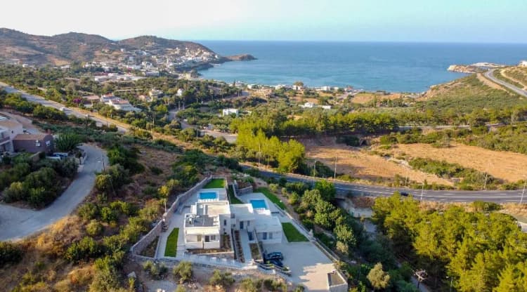 Lobby, Aquamarine Villas, Crete