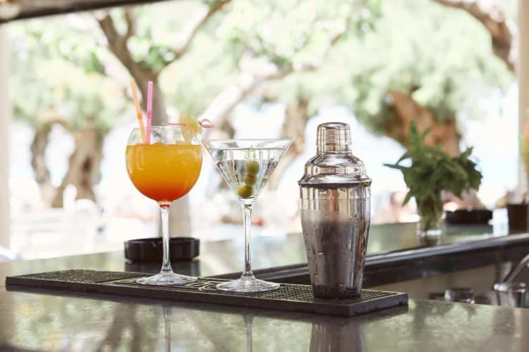 Bar, Giannoulis - Santa Marina Beach Hotel, Crete