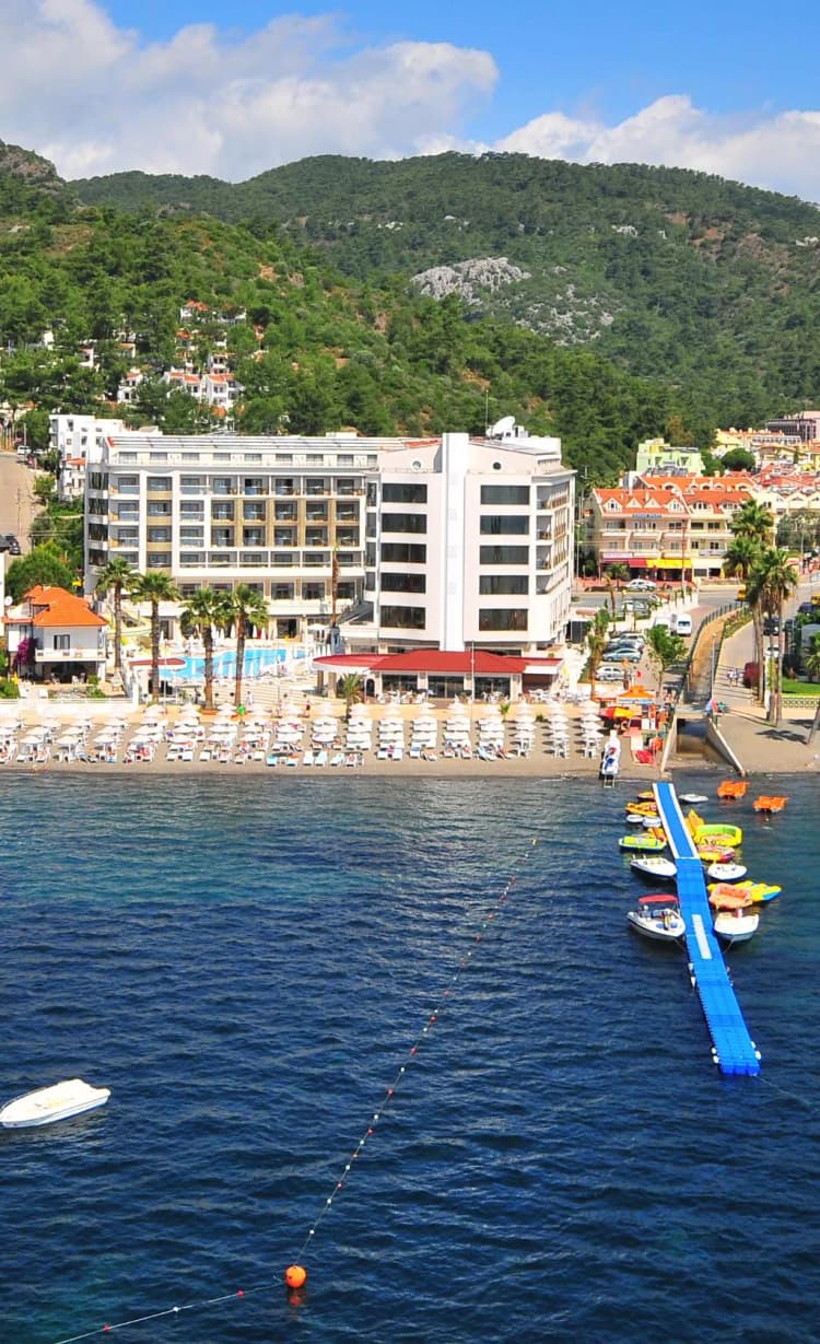 Beach, Golden Rock Beach Hotel, Dalaman