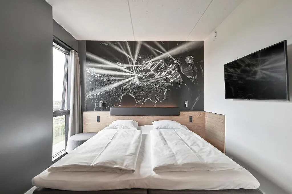 DOUBLE KING SIZE BED Room, Four Points Flex by Sheraton Copenhagen Arena, Copenhagen