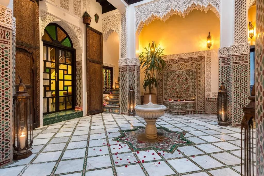 General view, Riad Algila Fes, Fez