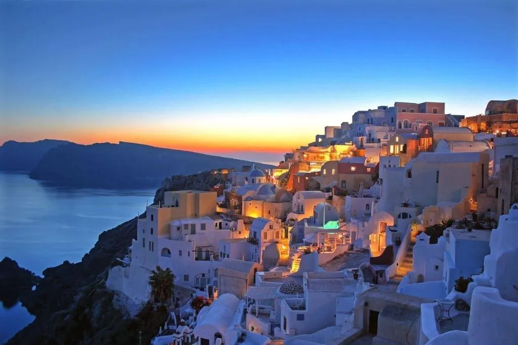 General view, Hotel Katerina's Castle, Santorini