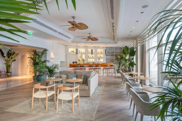 Bar, Sesimbra Oceanfront Hotel, Lisbon