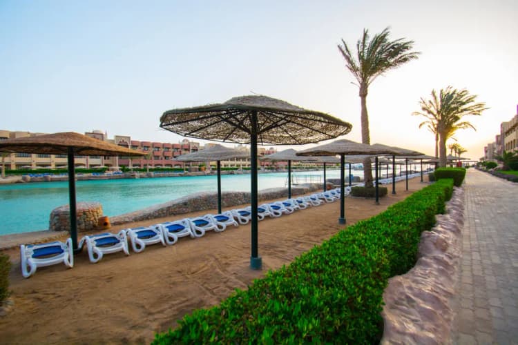 Beach, Sunny Days El Palacio Resort & Spa, Red Sea Riviera